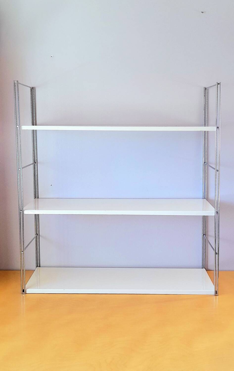 Stringen metal wall shelf, 1960/70.