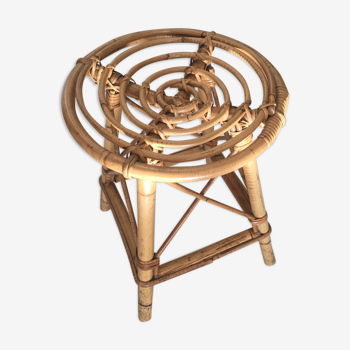 Stool wicker