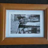 Photo frame postcard Corsica