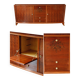 Rosewood and rosewood sideboard in the style of Jules Leleu