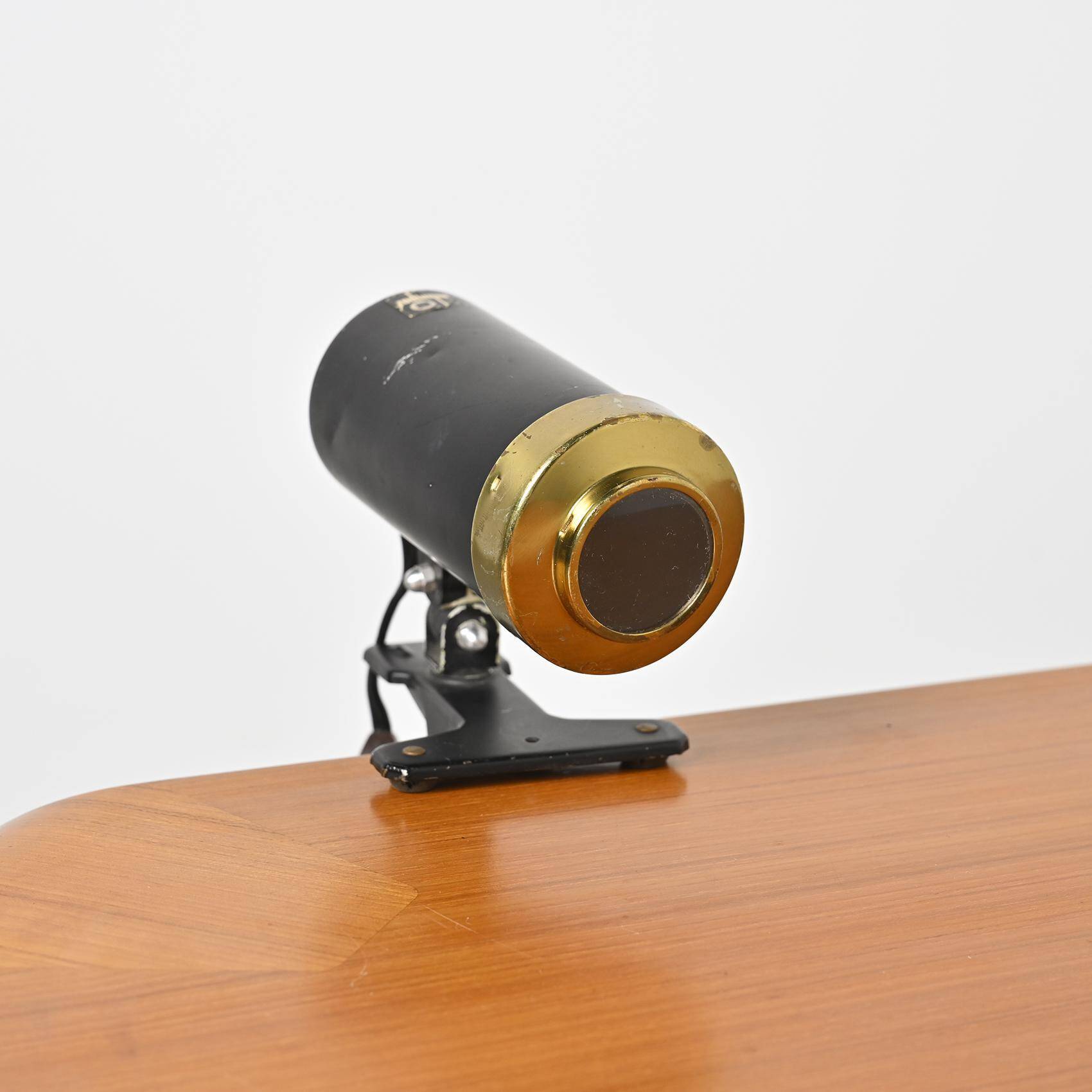 Set of three clamp lamps, Jacques Biny, circa 1950, Lita edition