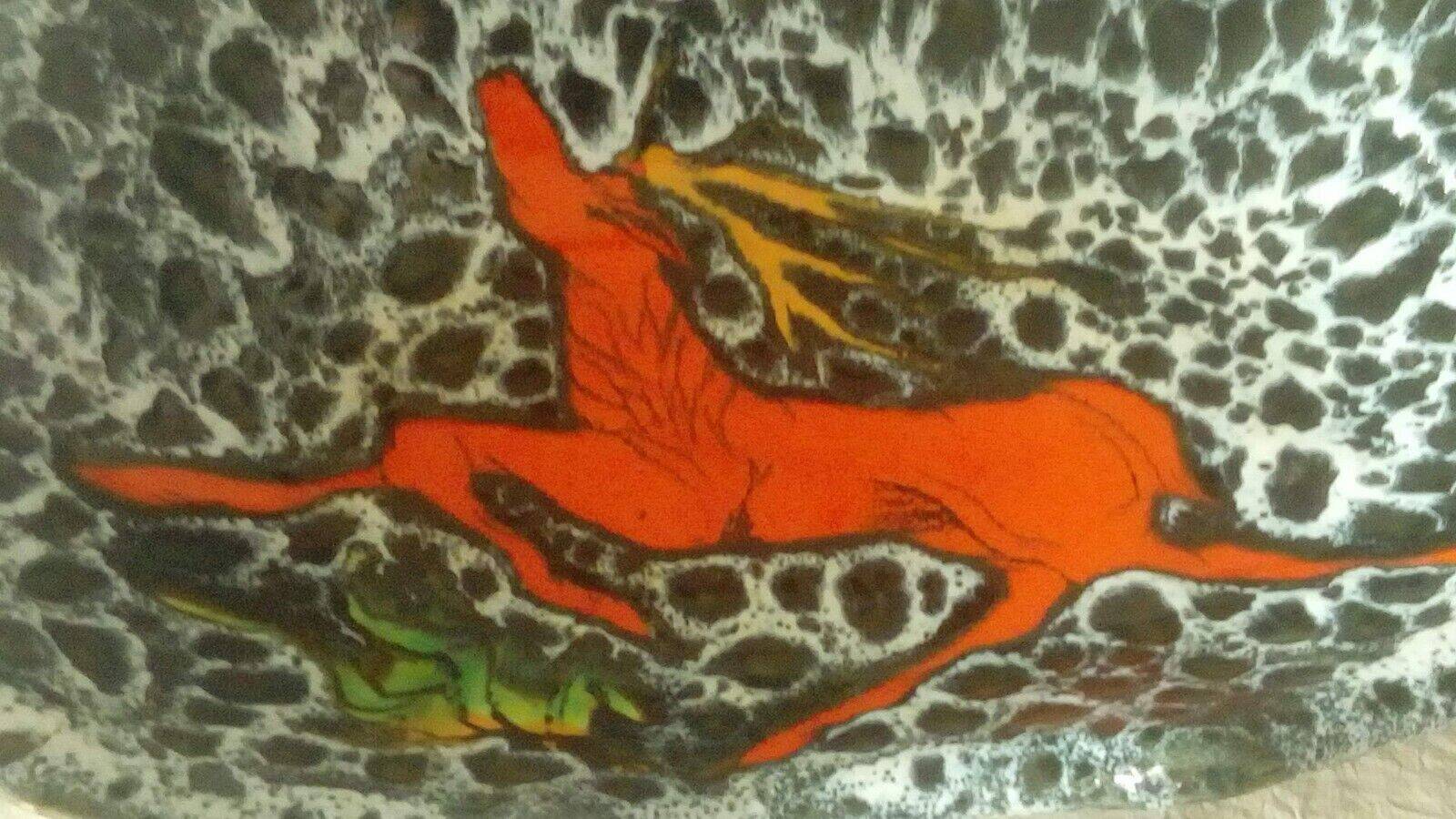 Empty pocket cup in ceramic from Vallauris the deer signed Luc years 1950 -1960*
