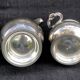Christofle Gallia Silver Plated Coffee Pot & Sugar Bowl: Art Nouveau Regenc