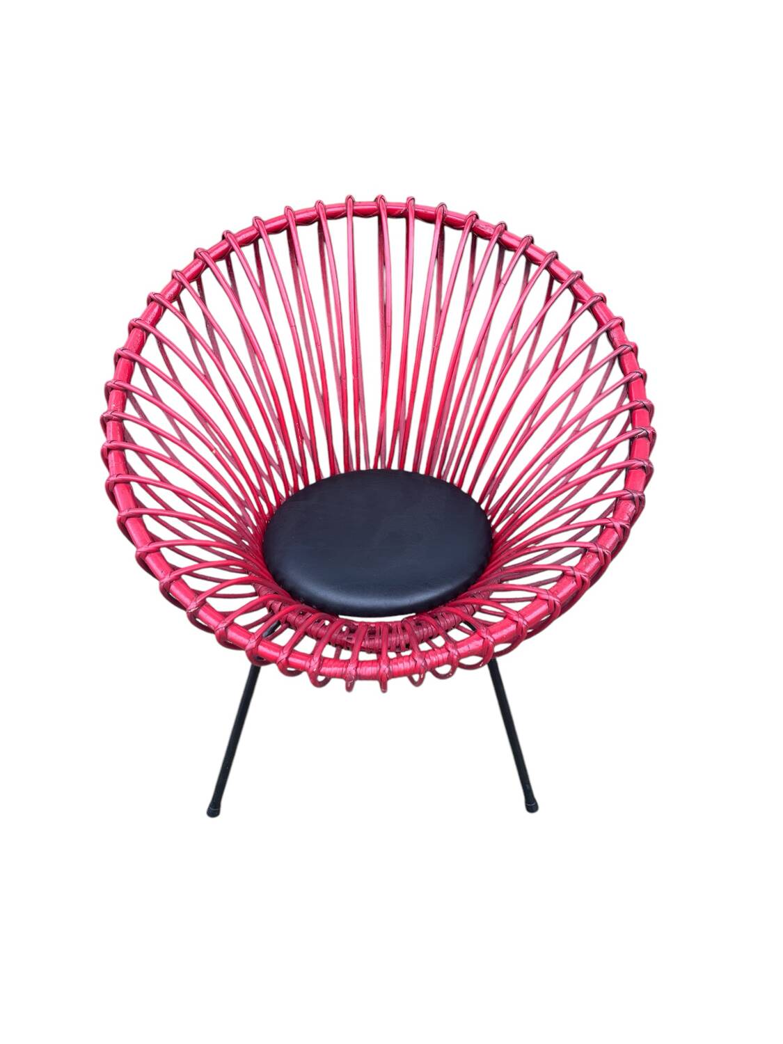 Rattan armchair