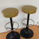 Pair of 60s tulip foot bar stools
