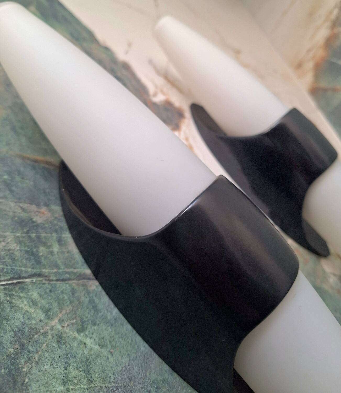 Pair of vintage Bo Niko wall lights, vintage design lighting