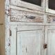 Buffet, dresser, pantry in patinated wood