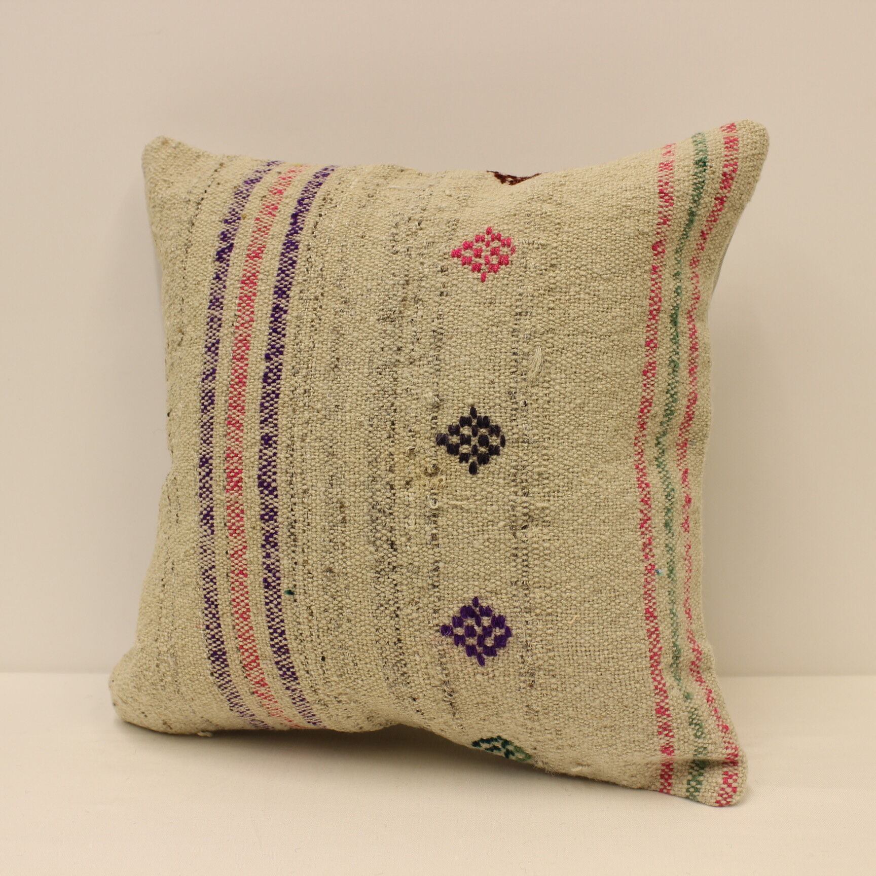 40x40 Cm Kilim Cushion,Vintage Cushion Cover