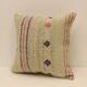 40x40 Cm Kilim Cushion,Vintage Cushion Cover