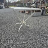 Iron garden table