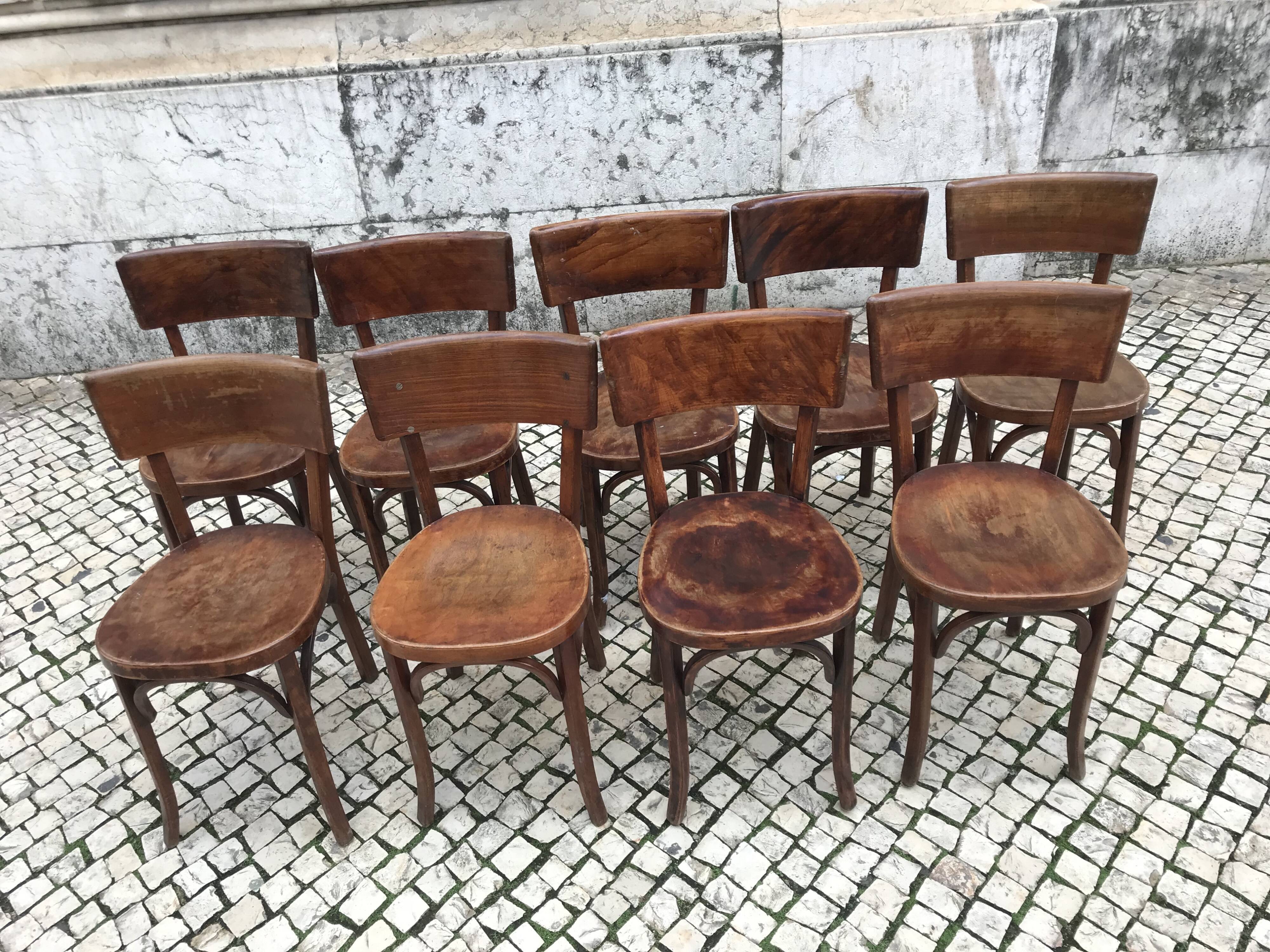 10 chairs bistro Baumann