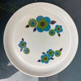 Lotus arcopal 4 assiettes vintage