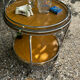 Vintage rolling bar cart from the 60s/70s.