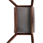 Vintage camel boucle stool, Edmund Homa, Europe, 1960s