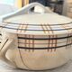 Soup tureen with lid Model Poitou from Sarreguemines