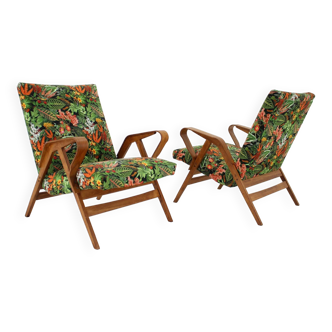 1960s Pair of Restored Tatra Chairs, Czechoslovakia