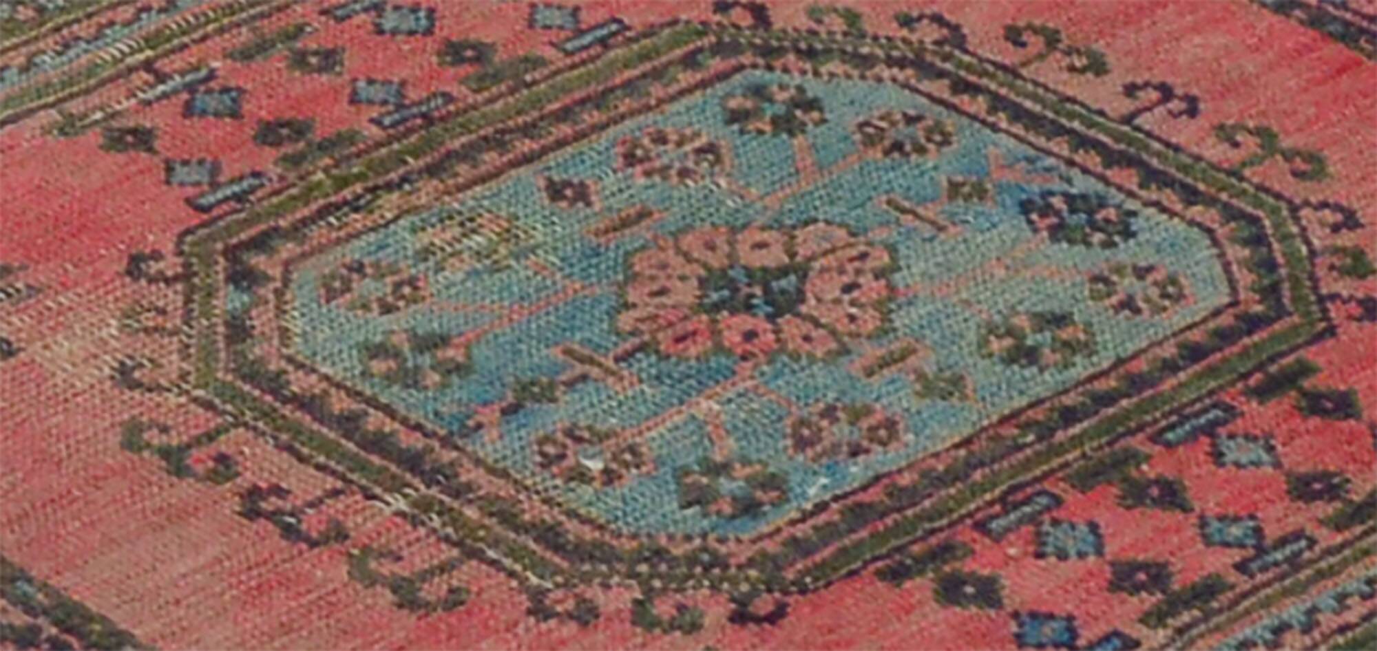 Tapis couloir vintage fait main – Anatolie, années 1950 – 305x94 cm