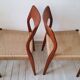 Vintage Niels Otto Møller 1950s chairs