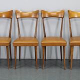 1950s Set of Four Italian Dining Chairs