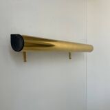 XL brass wall lamp, Sweden 1960