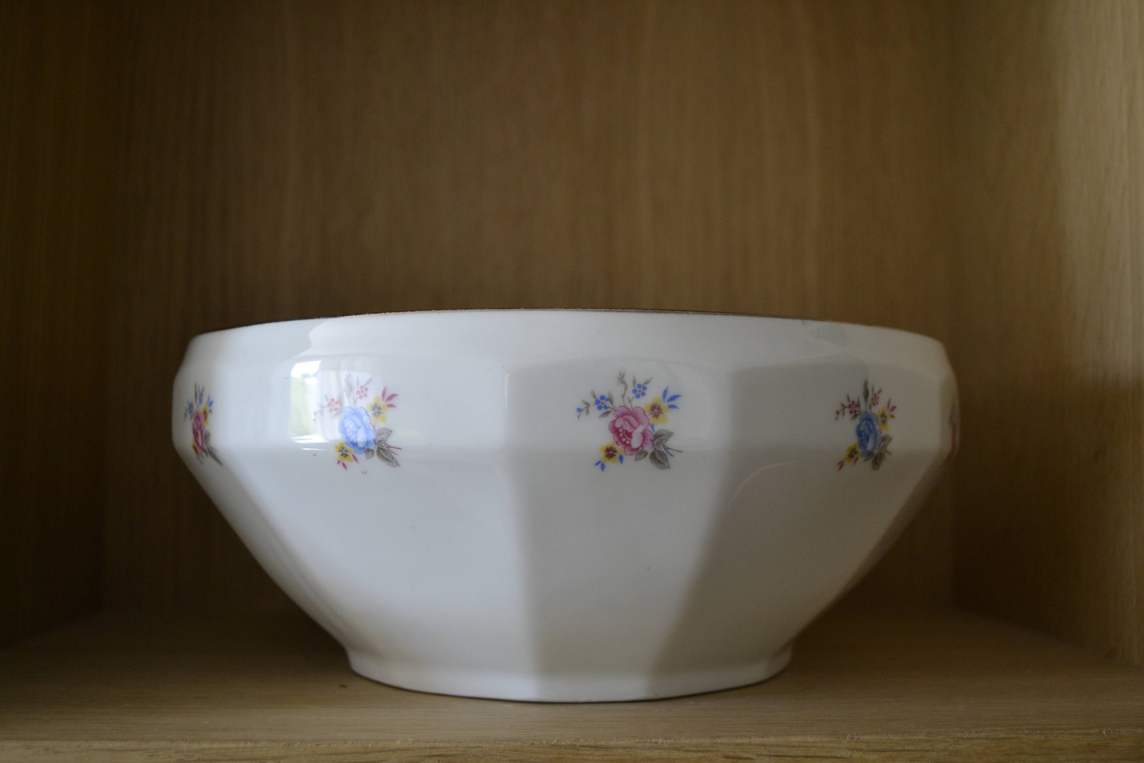 White porcelain bowl
