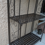 Etagère en fer forgé