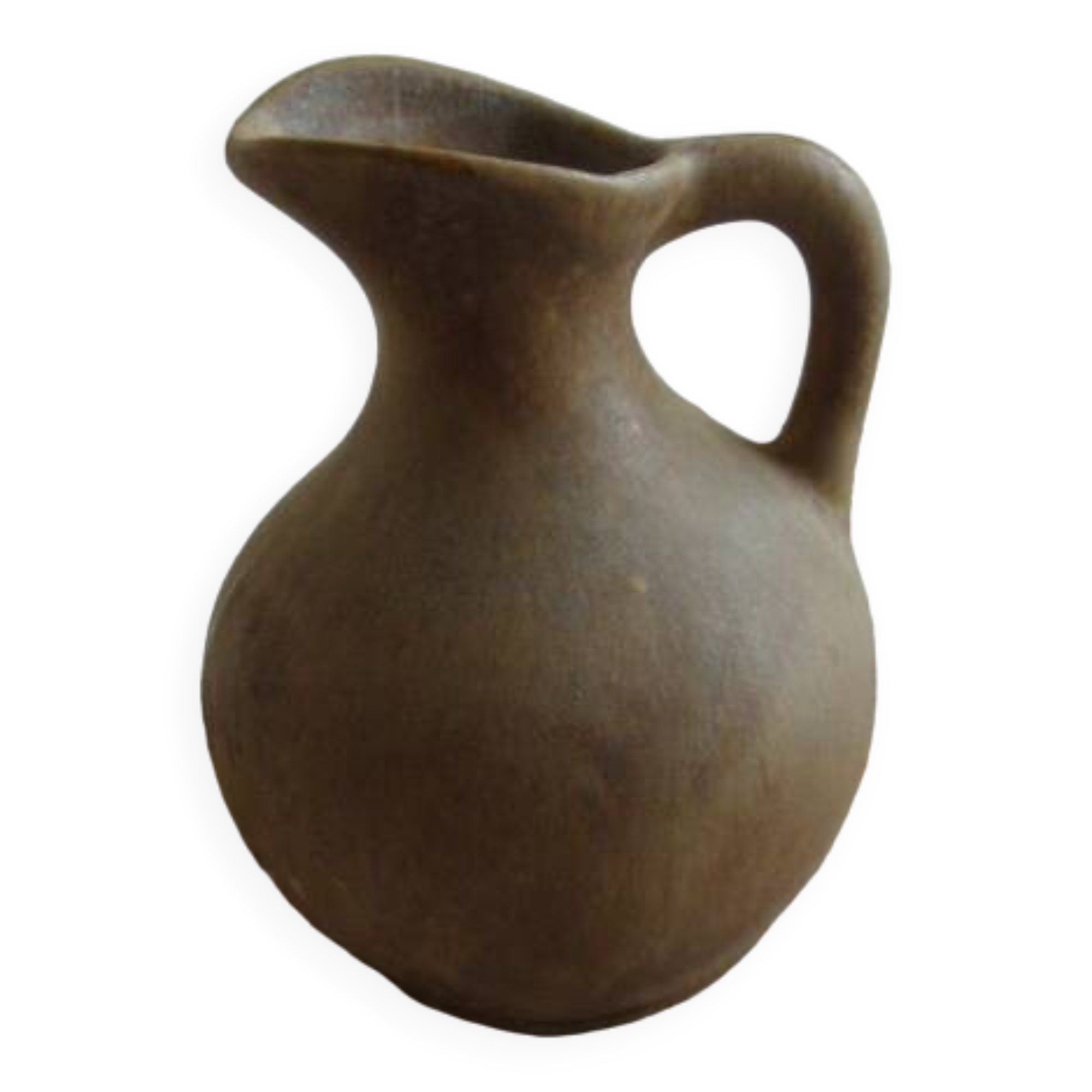 Small imitation wood pitcher