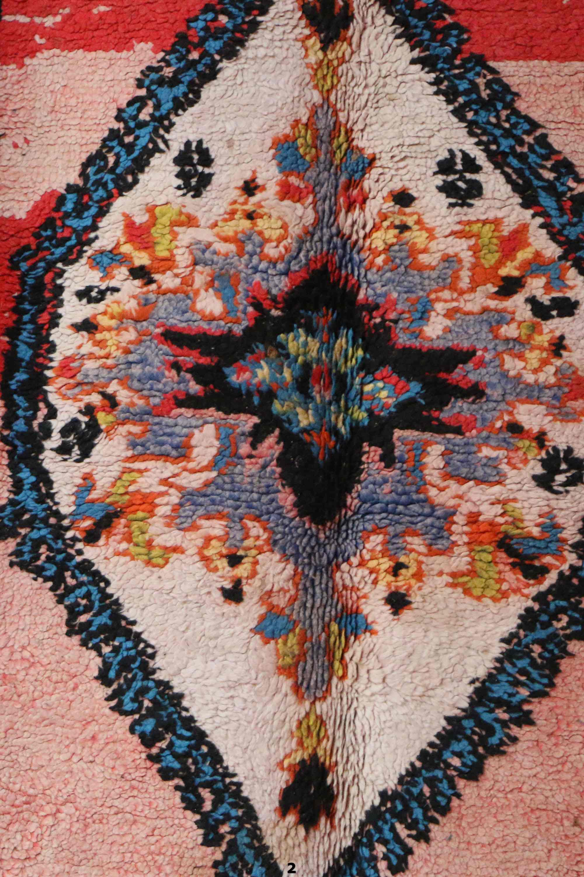 Tapis marocain coloré - 147 x 291 cm