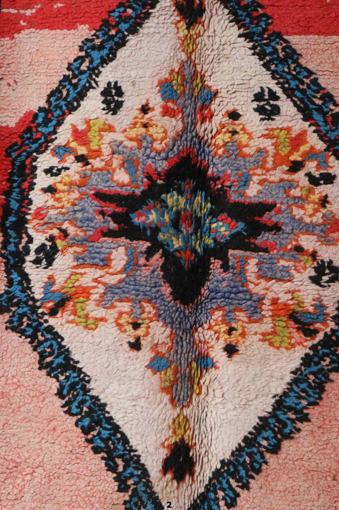 Tapis marocain coloré - 147 x 291 cm