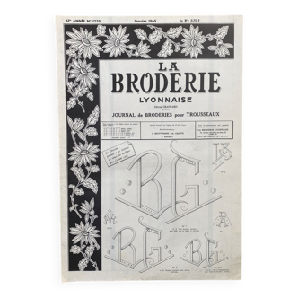 Journal des brodeuses - idéal à encadrer