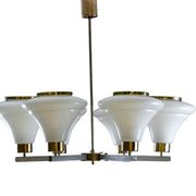 Mid-century chandelier, ceiling light by Josef Hurka, 1960s
