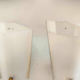 Paire d'appliques 1960 en perspex