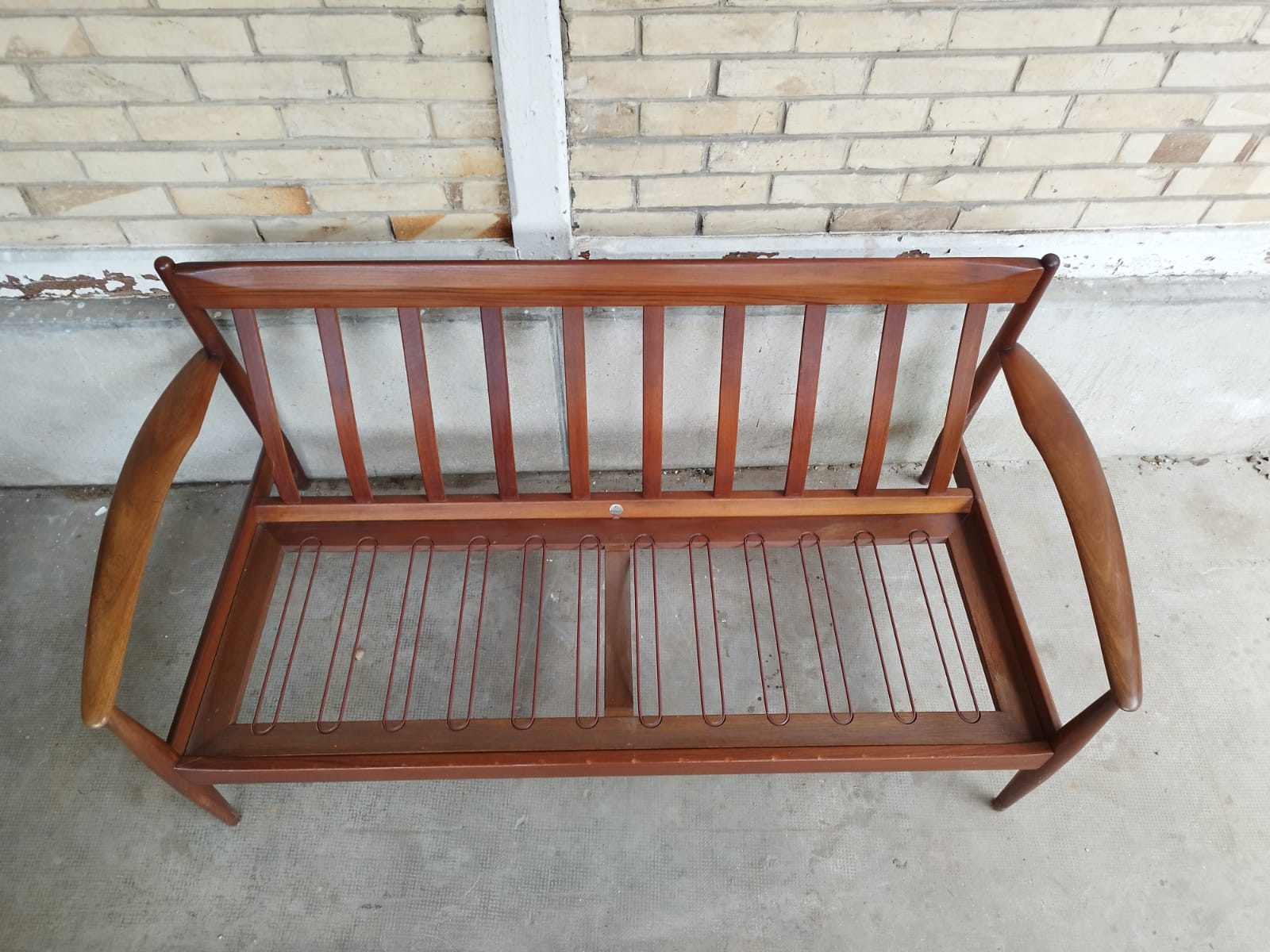 Scandinavian teak bench Grete Jalk - France & Søn