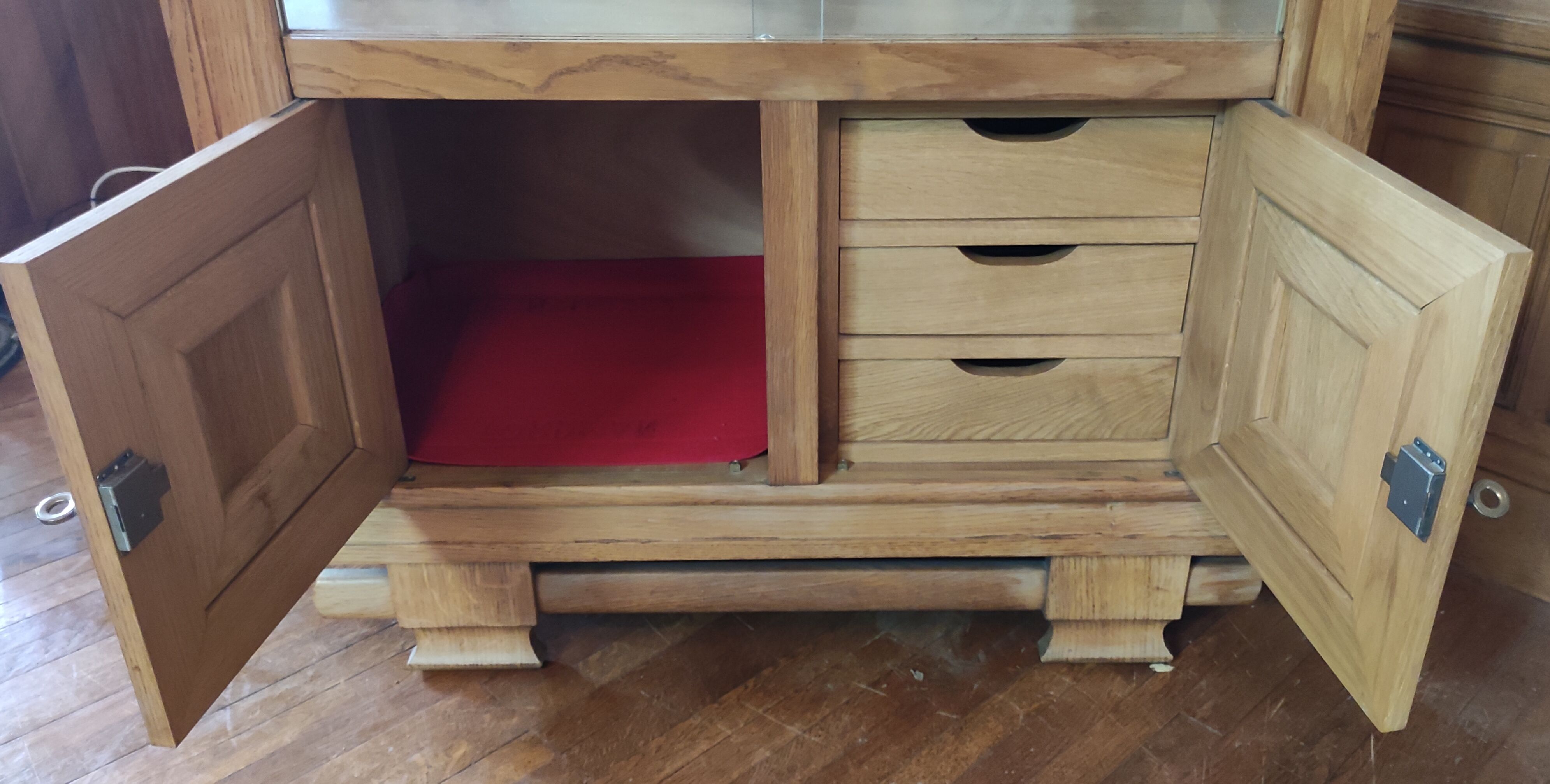 Art Deco showcase furniture