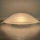 Glass ceiling light in the shape of a turtle shell, 1970s, Germany