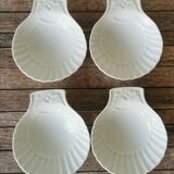 Scallop shells porcelain