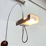 Mid-Century Modern Italian Space Arc Spider Wall Lamp by Joe Colombo for Oluce, 1960s