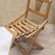 Chaise enfant pliante Thonet en bois