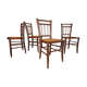 Suite 4 chairs 1900 cane