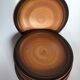 8 plates dessert speckled sandstone meylan st amand