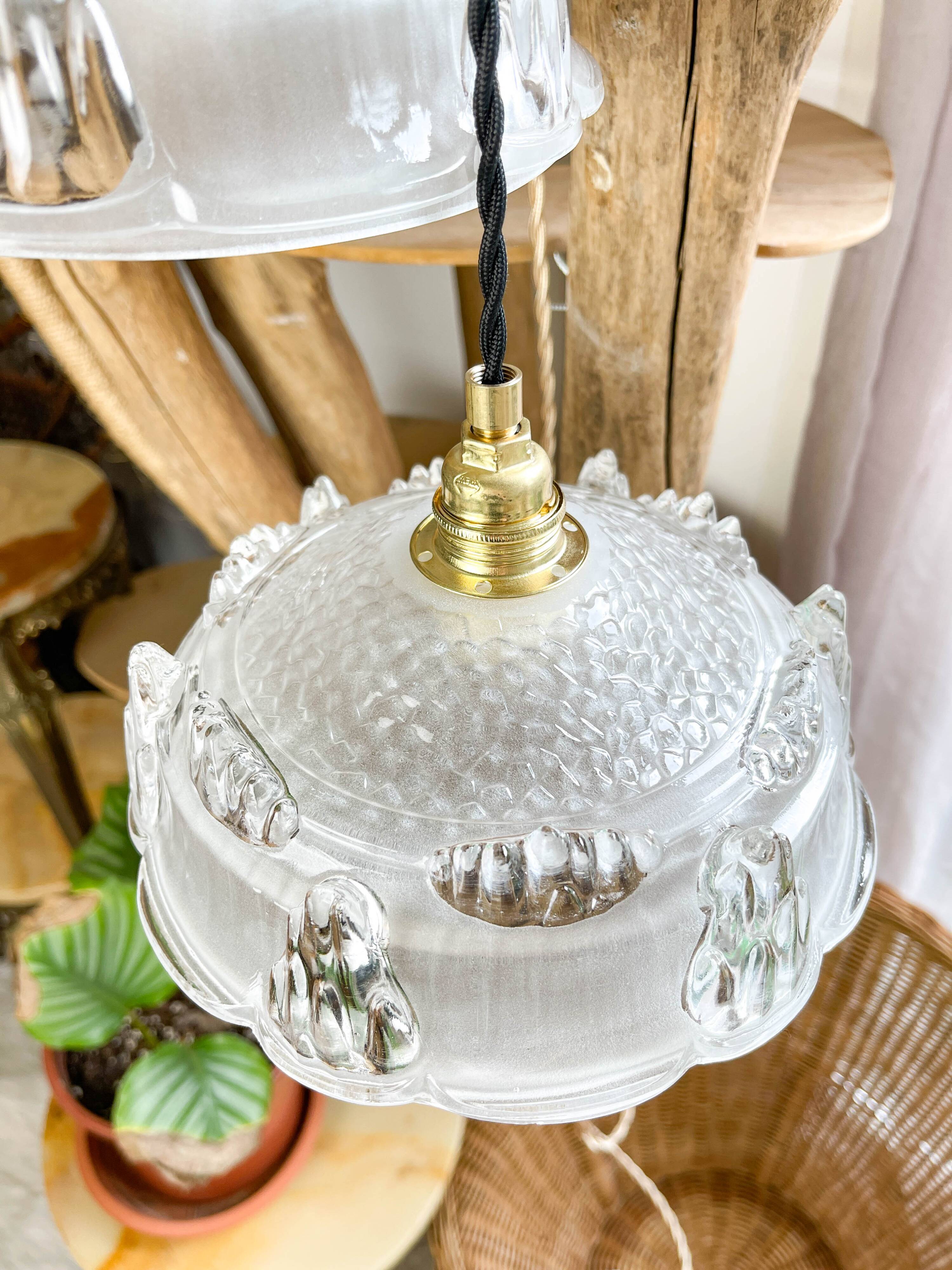 Customizable ezan vintage glass globe portable lamp
