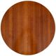 Stunning Dutch Art Deco Amsterdam school round center table 1930s