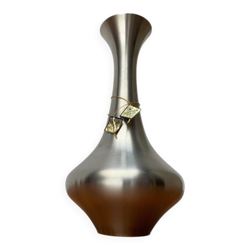 Vintage metal vase from Selangor Pewter