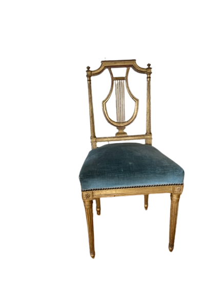 Pair of Louis XVI style chairs