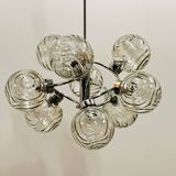 German Space Age Orbital Chandelier by Fischer Leuchten, 1970s. Germany