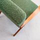 Mid-Century Model B 310 Var Easy Chair in Green Bouclé, 1960s