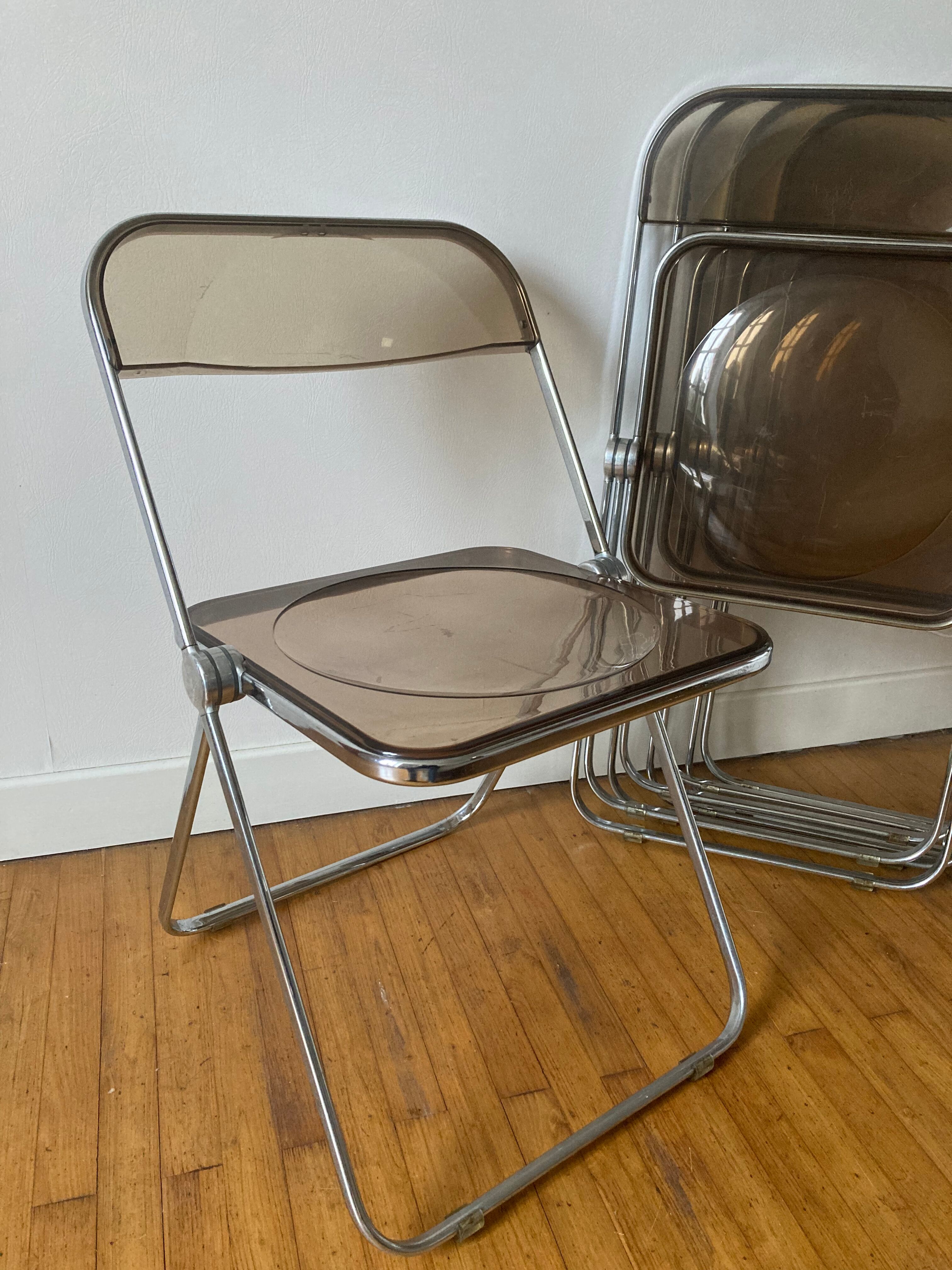 Chairs Plia Giancarlo Piretti