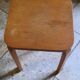 Wooden stool made of pine