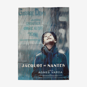 Affiche de cinéma originale - Jacquot de Nantes - Agnès Varda