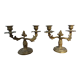 Brass candle holders